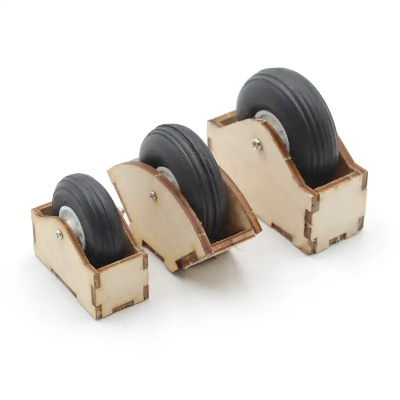 homemade rc plane wheels