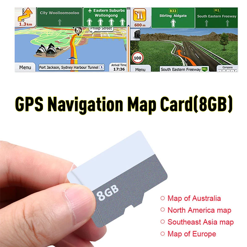 8GB Micro SD Card For Car GPS Navigation Map software For Europe,Italy,France,UK,Netherlands,Spain,Germany,Austria,USA etc