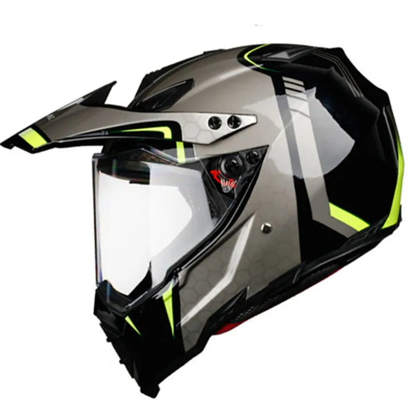 Шлем для взрослых Dot Dirtbike Atv Motocross Mx внедорожных мотоциклов уличного велосипеда с