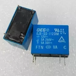 20 шт./лот OJE-SS-112DM 12V нормально разомкнутый 4-контактный 5A250VAC новое оригинальное реле
