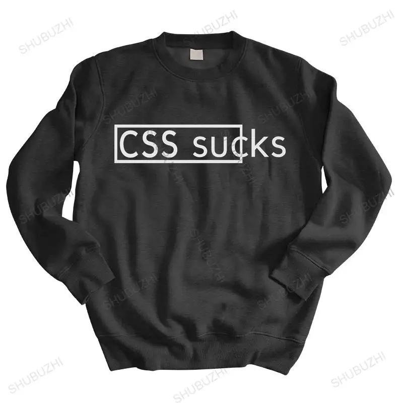 Мужская Осенняя толстовка черная с капюшоном худи надписью Css отстой забавная