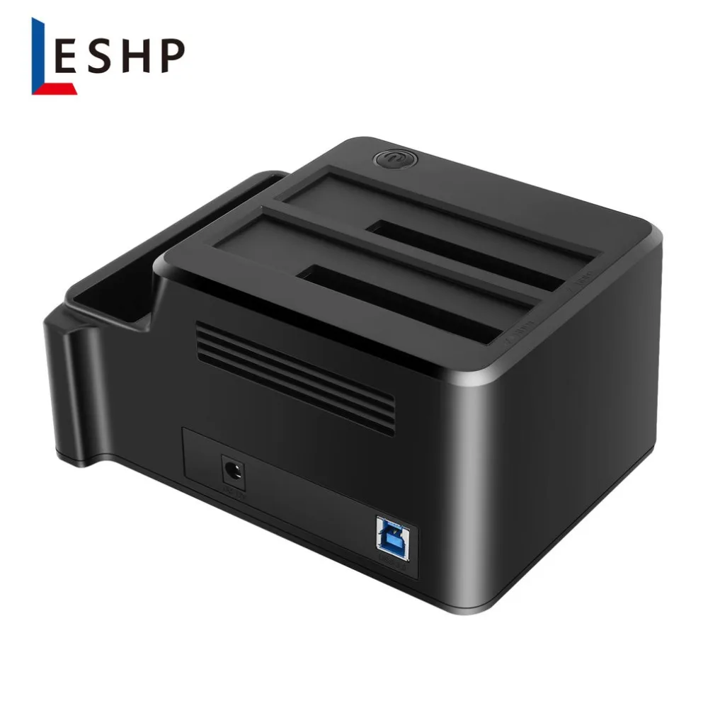 Двойной отсек HDD док-станция USB 3,0 для SATA HDD SSD док-станция с клоном для 2,"& 3,5" SATA HDD& SSD чехол для жесткого диска