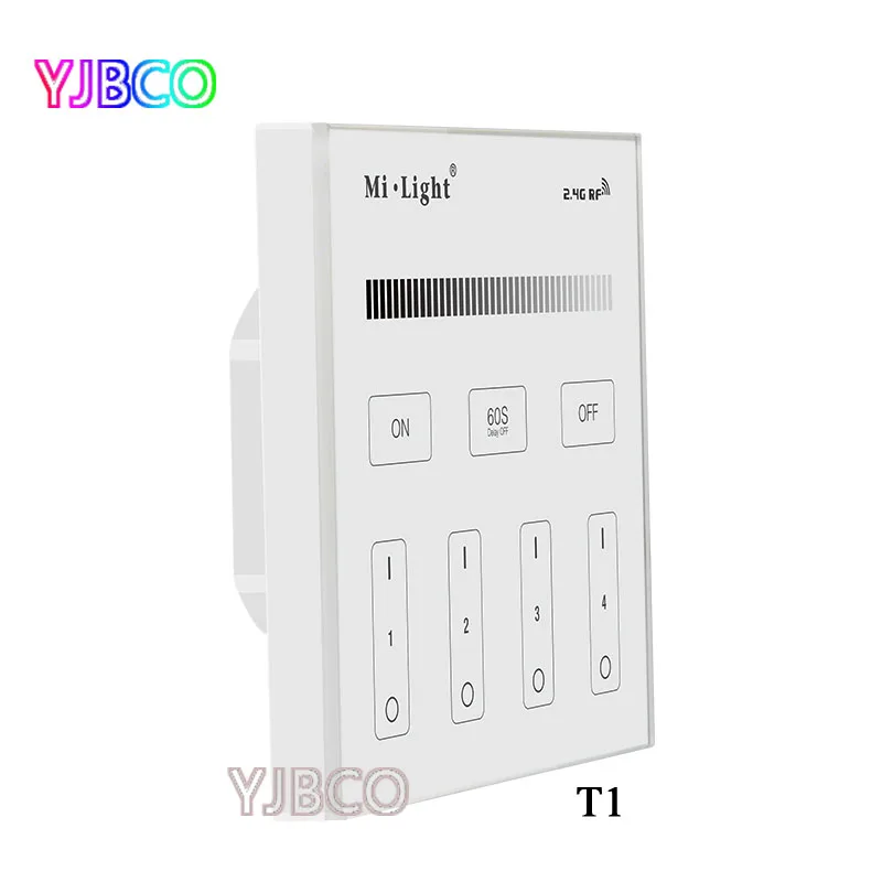 Miboxer 2 4G T1/T2/T3/T4 4 зонная умная сенсорная панель светодиодный регулятор яркости для