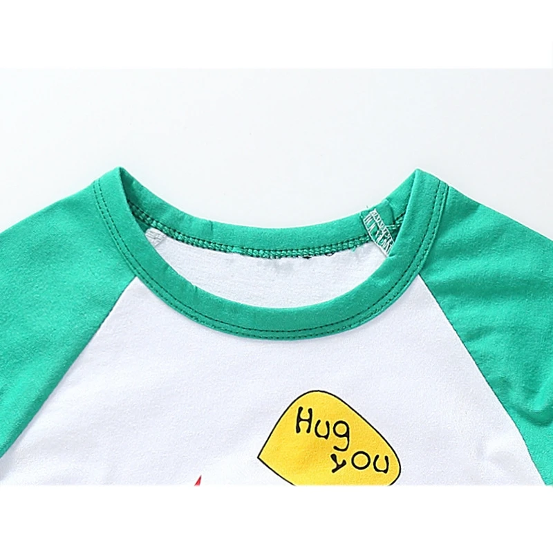 Модная летняя футболка для маленьких мальчиков и девочек детская с принтом из