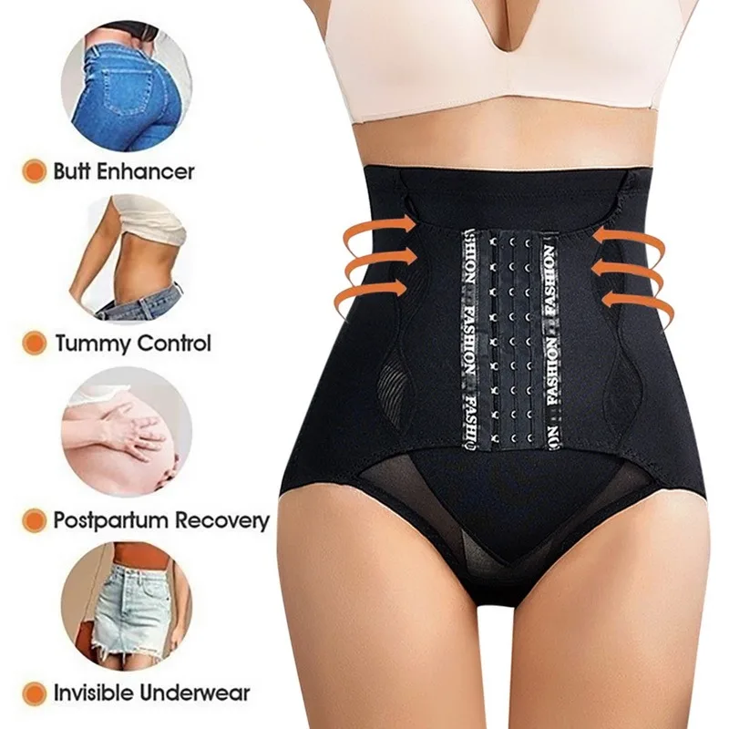 extreme tummy control shapewear Women High Waist Abdominal Pants Postpartum Breasted Abdominal Panties Slimming, Hip Lifting Shaped Lace Tunic Body Shaper Pants shapewear for tummy