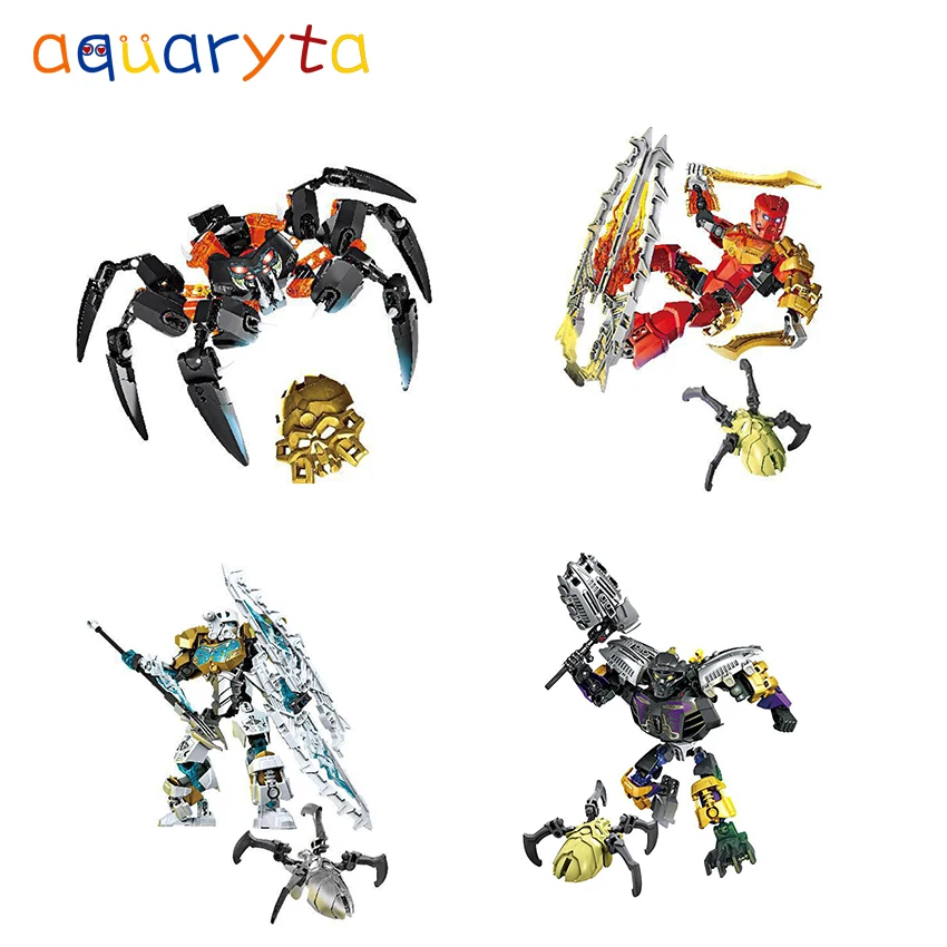 

Aquaryta Bionicle Series 708-1 Mask of Light Lewa Jungle Keeper of the Grove Building Blocks Compatible 70787 70788 70789 70790