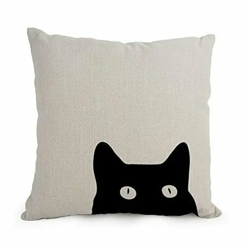 cute cat Throw Pillow Covers Nice Choice For Gril Friend |