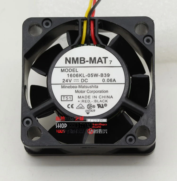

Original 1606KL-05W-B39 4015 24V 0.06A 4CM inverter / copy machine fan
