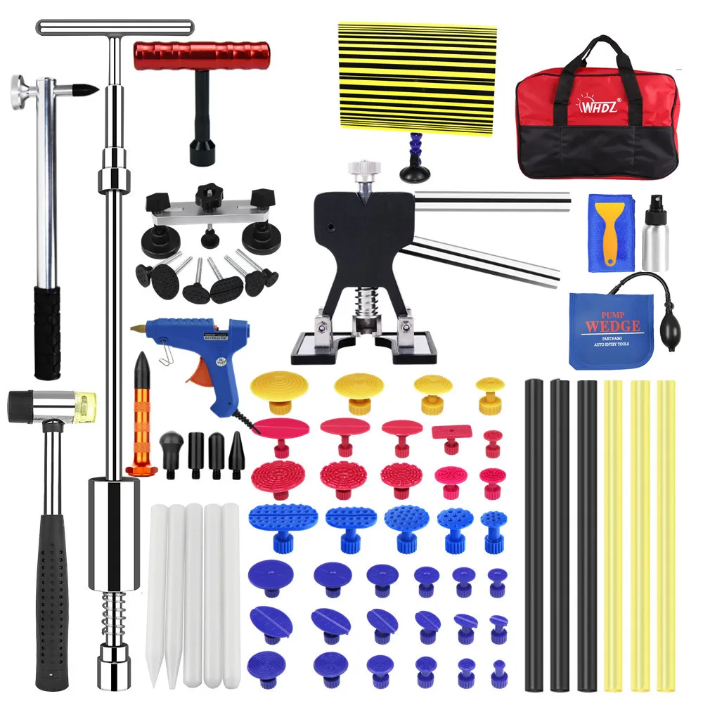 Rimozione Di Ammaccature Car Dent Repair Tool Auto Corpo Ventosa Удаление Вмятин Set Di Utensili A Mano Per Danni Grandine