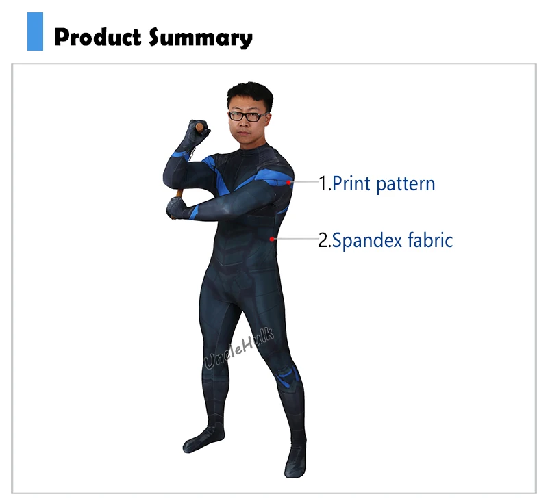 Nightwing-Cosplay-Costume-Black-and-Blue-Spandex-Lycra-Bodysuit-SH0808-UncleHulk-12