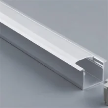

YANGMIN Free Shipping 0.5M/PCS U-shaped aluminum profiles with cover and end caps