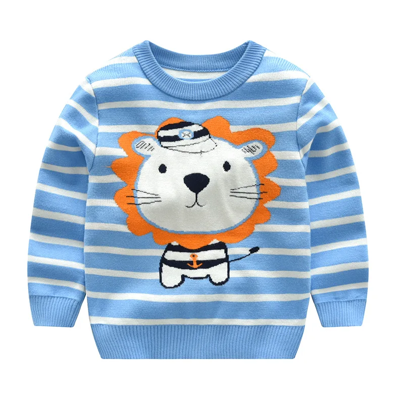 VIDMID/свитер для мальчиков хлопковая детская трикотажная одежда с рисунками детская одежда с длинными рукавами свитера для маленьких мальчиков от 2 до 6 лет, 4112 02 - Цвет: as photo