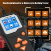 KONNWEI KW650 Car Battery Tester For 6V/12V Analyzer 100 to 2000 CCA Car Quick Cranking Charging Tester PK KW600 Battery Tool ► Photo 2/6