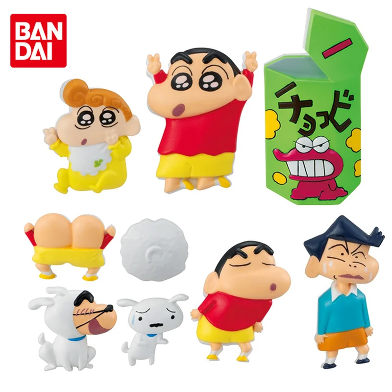 Bandai Crayon Shin-chan моделирующая кукла героев аниме нохара химария Тору казама