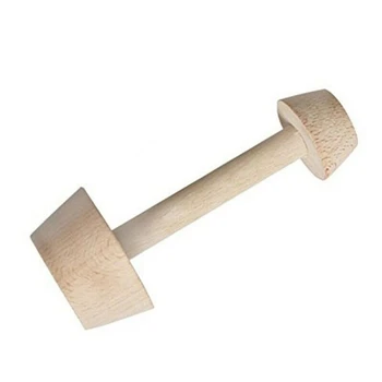 

Wood Tart Tamper Double Side Wooden Pastry Pusher Egg Baking Kitchen Tools