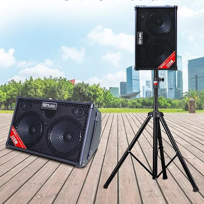 Coolmusic BP60D Acoustic Electric Guitar Amplifier Speaker Ukulele Piano Sax Practice AMP Built-in Chorus Reverb Delay Effects guitar amplifier