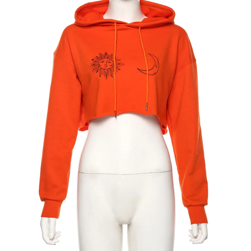 2019 Осень Зима Новая женская Повседневная Женская толстовка с принтом свободные