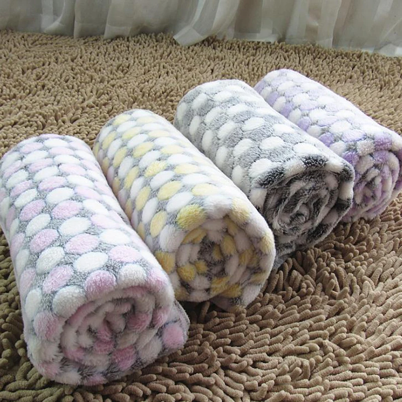 Pet Blanket Dog Winter Warm Thicken Cat Supplies Kennel Mat Three Sizes Four Colors | Дом и сад
