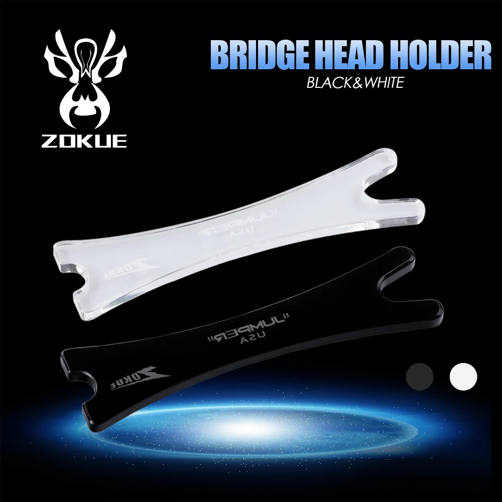 

ZOKUE For Jump Cue Billiard Pool Cue Plastic Short Bridge Head Holder Rest Professional Anti-skip Stick Billiard Accessory