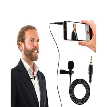 

Handsfree Wired 3.5 Mm Stereo Jack Mini Car Microphone External Mic For PC Car DVD GPS Player Radio Audio Microphone Portable