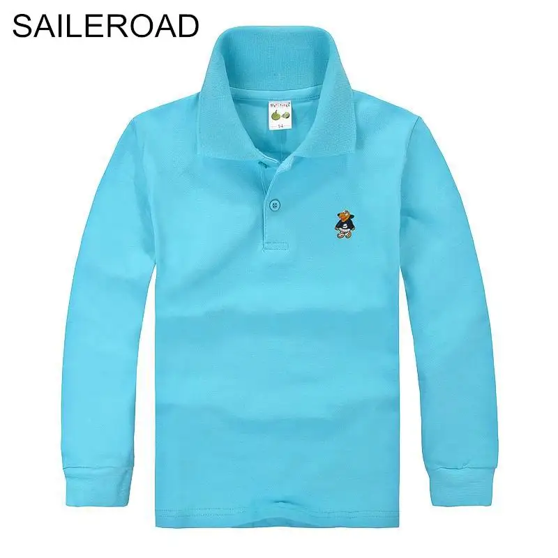 Хлопковая футболка для мальчиков и девочек 3 15 лет|shirt polo kids|polo boys shirtclothes boy |