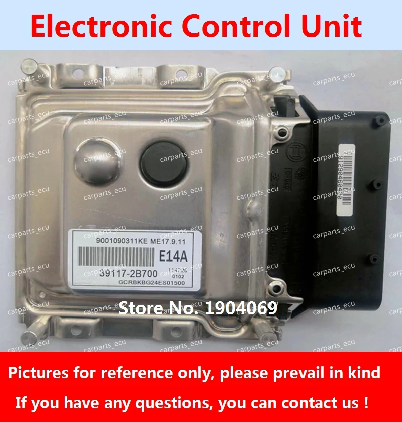For Hyundai Kia Ruiyi Elantra Rena Landau car engine computer board/ME17.9.11/17.9.11.1 ECU/39111-2B113/39106-2B042/39117-2B700