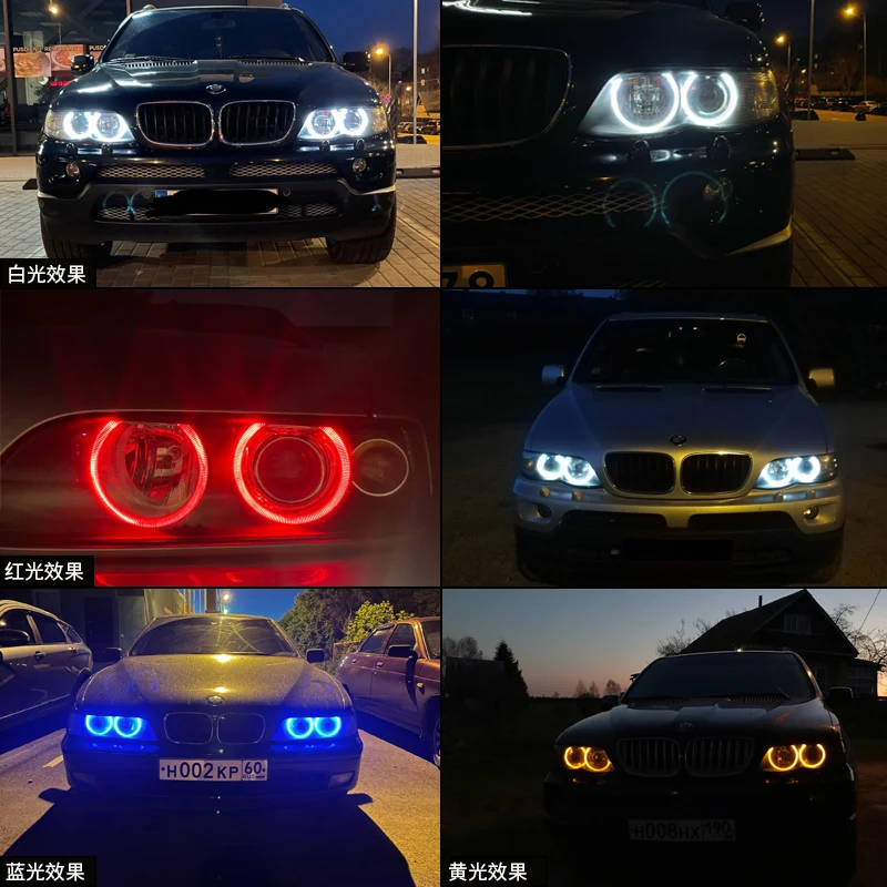 2Pcs LED õ  Ŀ  E39 E53 E60 E61 E63 E64 E65 E66 E87 525i 530i xi 545i M5 X3 E83Error  2*5W