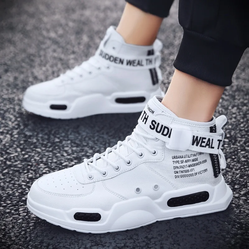 

Men's Outdoor Casual Boots Trend High-tops Sneakers Fashion Sports Shoes Popular Basketball Shoes