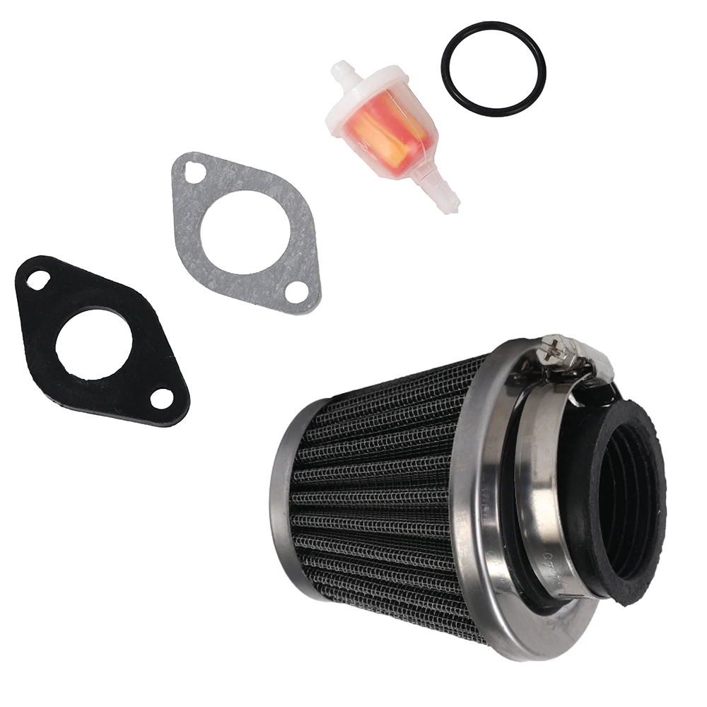 Motorcycle Carburetor Hand Choke PZ19 Carb For 50cc 70cc 90cc 110cc 125cc ATV Quad 4 Wheeler Dirt Bike Motorbike With Air Filter