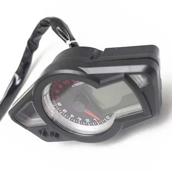 

Odometer Speedometer Gauge Instrument Waterproof ABS Housing Motorcycle