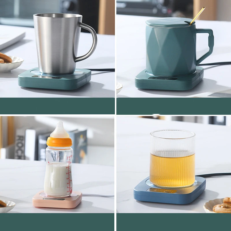 

New Coffee Mug Warmer for Home Office Desk Use Electric Beverage Cup Warmer Heating Coasters Plate Pad for Cocoa Tea Water Milk