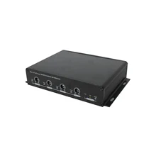 Dante аудио IP сети мини 4 в 4 out конвертер/передатчик с винтами регулировки громкости, поддерживает POE или 12 В DC источник питания