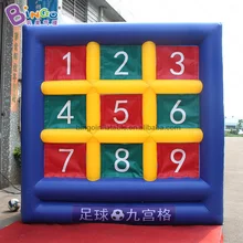 Персонализированные 3x3 метра надувные ворота для спорта и футбола/напечатанные номера, футбольные ворота для стрельбы, футбольные игрушки