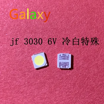 

200pcs 3030 backlight high power LED dual chip 6V JUFEI AOT cool white PT30A66 TV dedicated Cool white PT30A66 TV