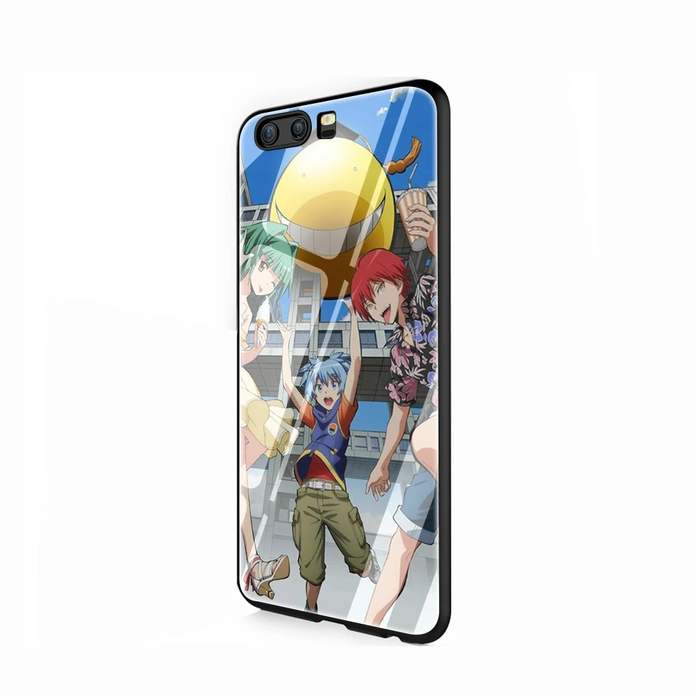 EWAU классная аниме стеклянная крышка для телефона чехол для huawei P20 30 P Smart Mate20 pro Lite Honor9 10 Lite - Цвет: G4