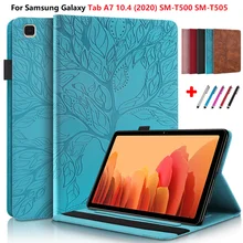 Para samsung galaxy tab a7 10.4 caso 2020 SM-T500 SM-T505 capa tablet árvore funda para galaxy tab a7 capa t500 tab 10.1 SM-T510