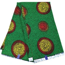 Настоящий воск блок принты ткани голландский Африканский Воск нигерийский восковой дизайн хлопок