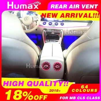 

LED turbine air vent Car air condition vent decoration ambient light lamp For benz CLS class year 2018+