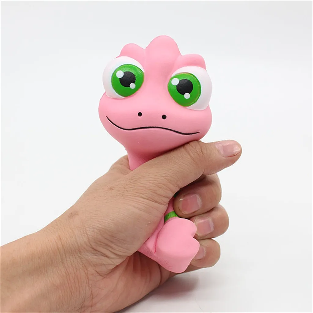 Ящерица ПУ игрушка медленно поднимающаяся коллекция снятие стресса игрушки Моделирование Хамелеон декомпрессия вентиляционные игрушки для детей L1223