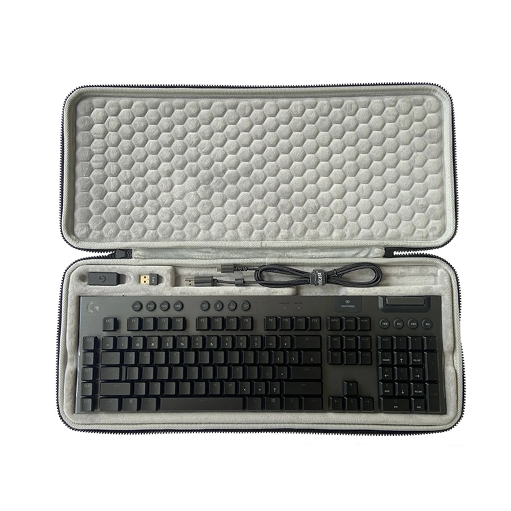 충격 방지 압축 탄성 스폰지 지퍼 키보드 가방, 휴대용 보호 케이스, 기계식 키보드 보관함, G913 TKL G913키보드