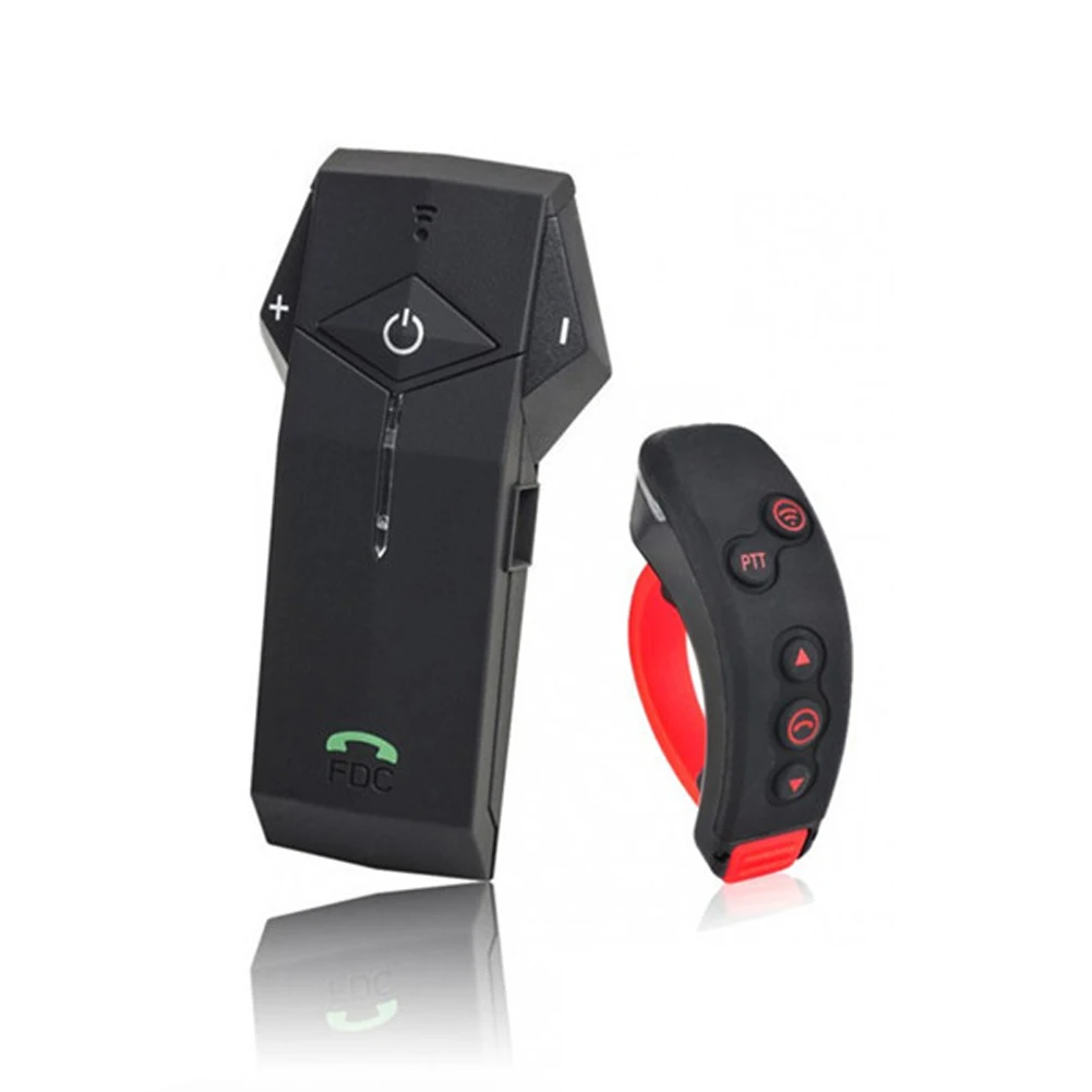 1000 м 2 Way Беспроводной Bluetooth Связь Системы громкой связи Bluetooth Interphone легкий для мотоциклетного шлема FM NFC gps