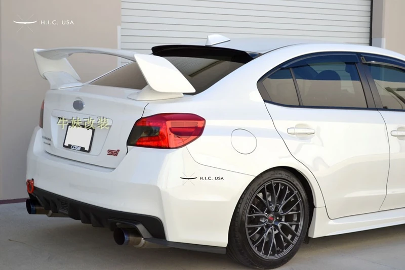 Для Subaru Impreza WRX STI стиль спойлер на крыше PMMA материал солнцезащитный козырек спойлер