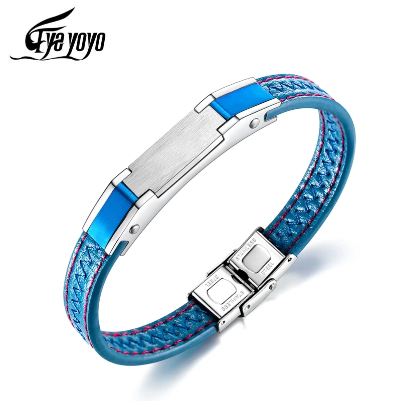 EyeYoYo 220 мм новый тренд специальный цвет стандартный синий мужской браслет