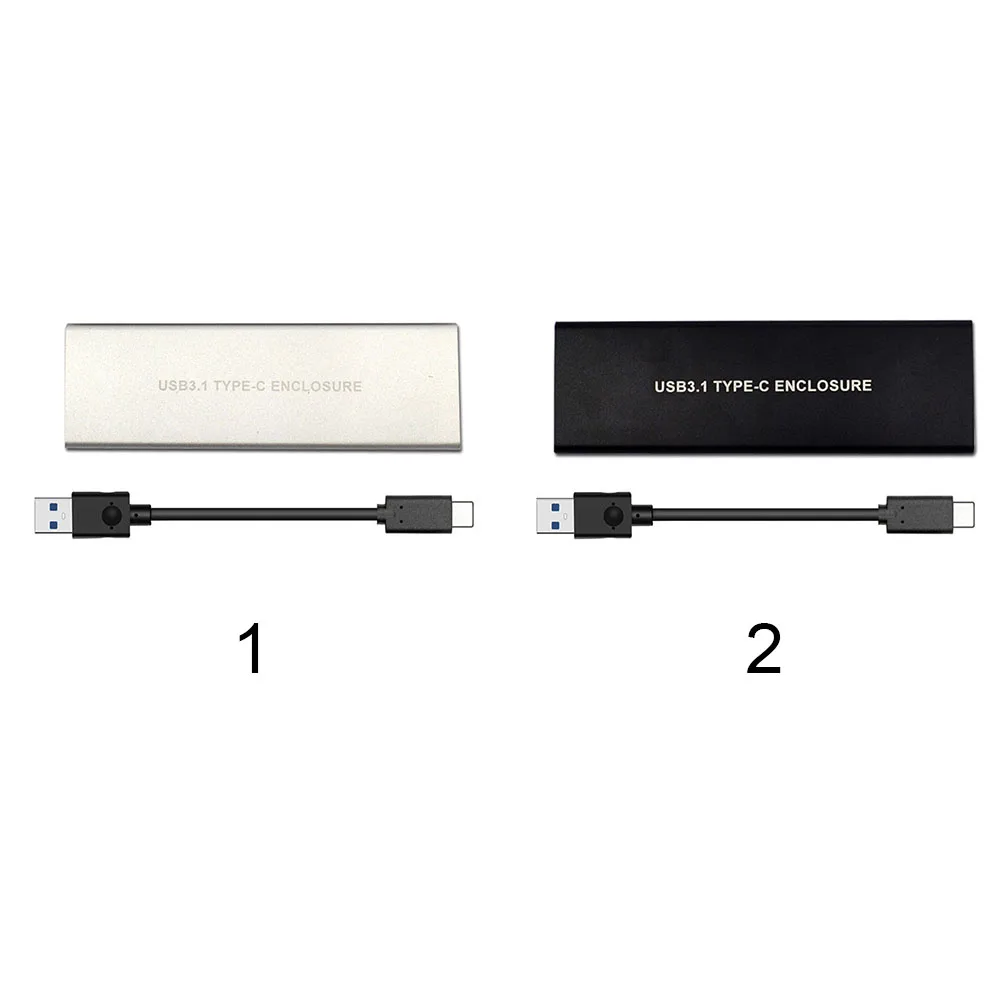 USB3.1 к M.2 NVMe чехол-накопитель Тип C Настольный ПК HDD корпус мобильный ящик портативный разъем жесткий диск адаптер внешний тонкий