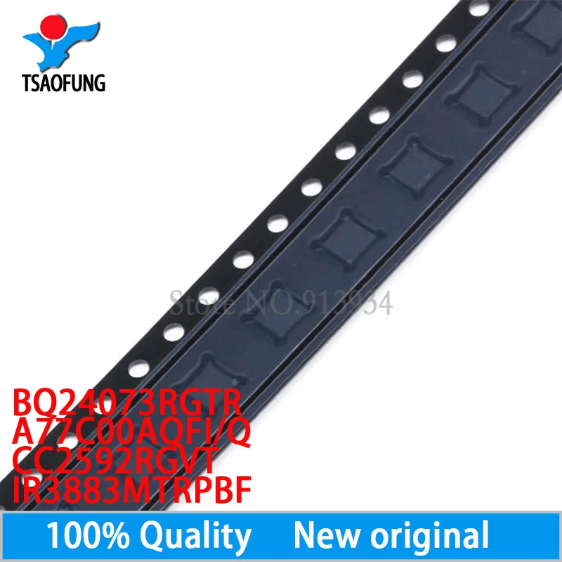 5PCS BQ24073RGTR BQ24073RGTT CKQ A77C00AQFI/Q A7700 CC2592RGVT CC2592RGVR CC2592 IR3883MTRPBF IR3883M 3883 QFN16 New original