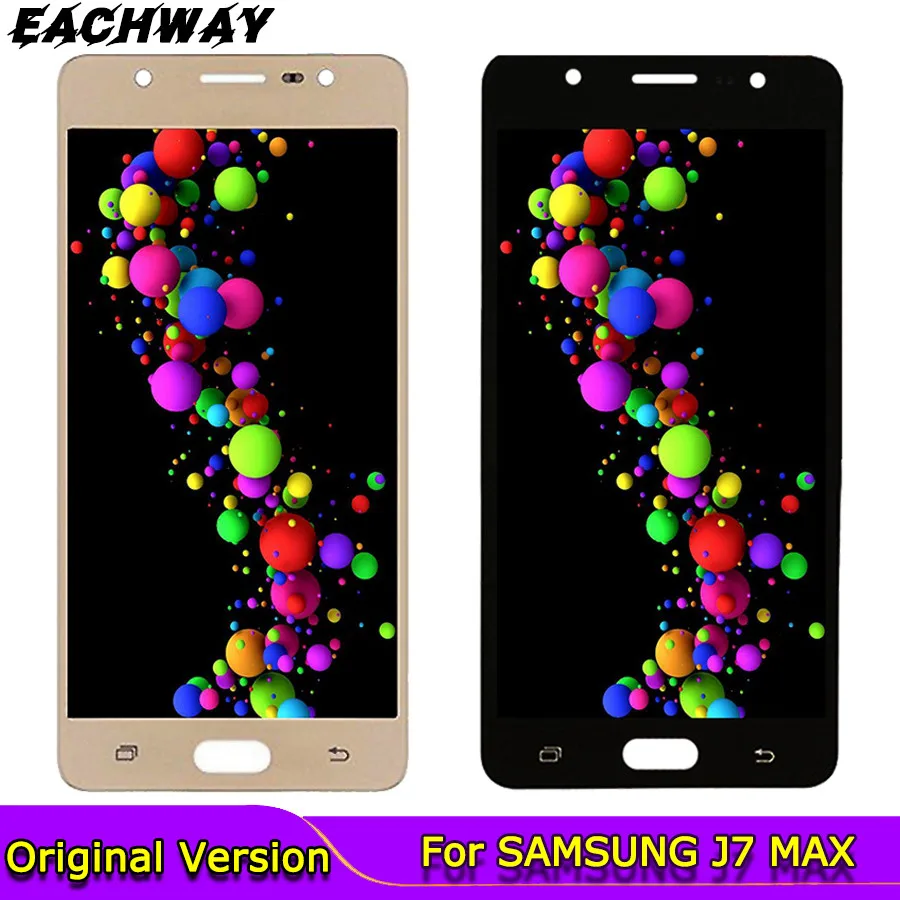 ЖК экран для Samsung J7 MAX 5 7 дюйма с сенсорной панелью и дигитайзером в сборе|Экраны