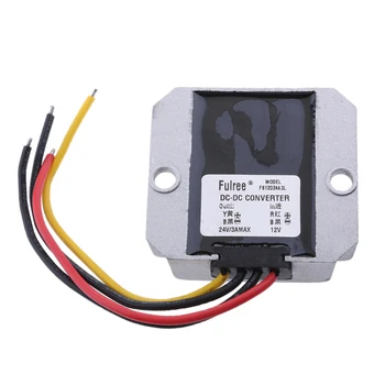 

Waterproof DC/DC 24V Step Down to 12V 3A Voltage Buck Converter Regulator Transformer Power Supply for Car Truck Vehicle