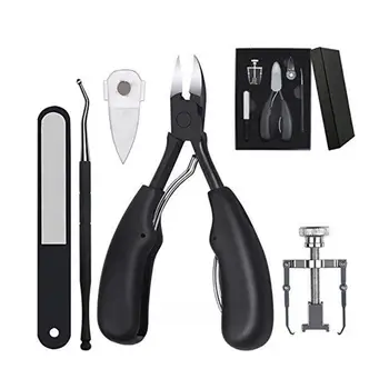 

Inlay Armor Special Manicure Knife Nail Ditch Nail Stainless Steel Prawn Pliers 5Pcs Set Ingrown Armor