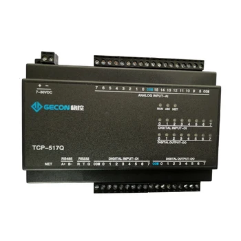 

16-channel analog input 8-channel digital input 8-channel transistor output Ethernet Modbus TCP