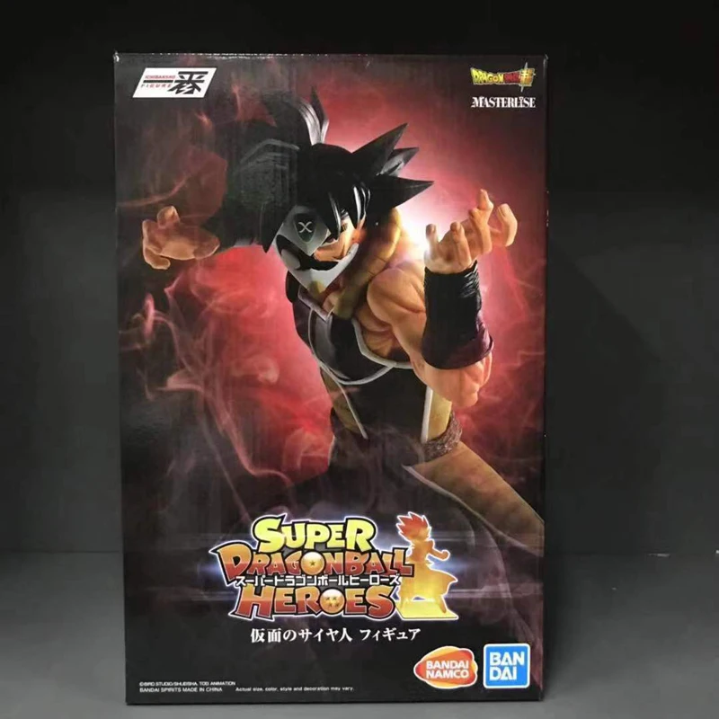 "Супер Dragon Ball-Z Heroes" оригинальная коллекция Bandai MASTERLISE, фигурка в масках, Саян, бардок
